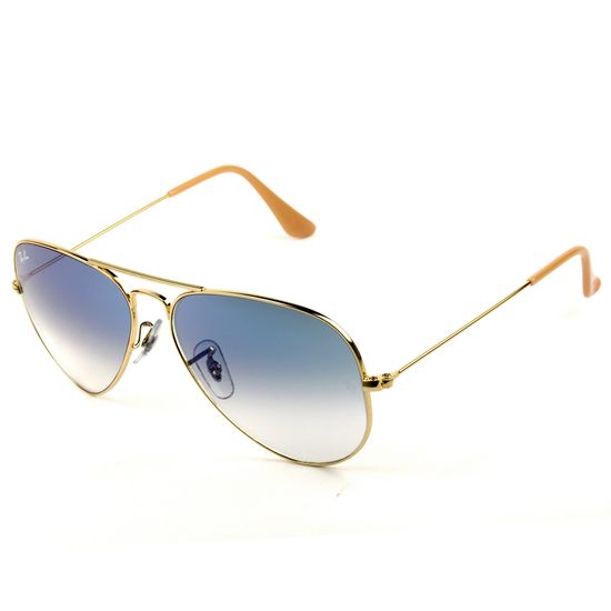 Óculos de Sol Ray-Ban Aviador Metal Dourado RB3025L 001/3F 58