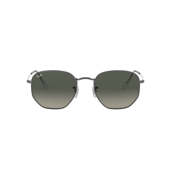 Oculos-de-Sol-Ray-Ban-Hexagonal-Flat-Lenses-Metal-Chumbo