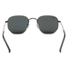 Oculos-de-Sol-Ray-Ban-Hexagonal-Flat-Lenses-Metal-Preto
