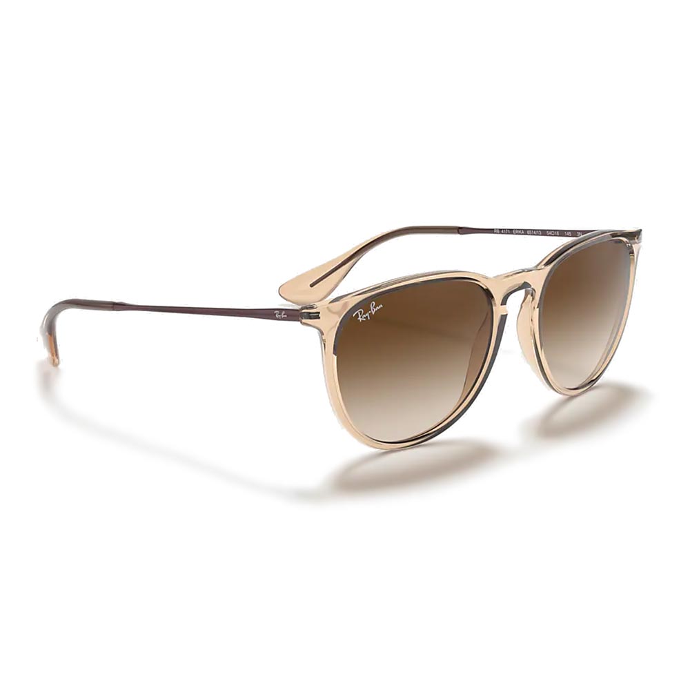 Óculos de Sol Feminino RayBan Erika Acetato Marrom Transparente RB4171