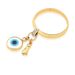 anel com pingente de figa e olho grego ouro 750 A1072OF8