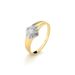 anel de formatura feminino com zircônias navete em ouro 18k