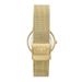 Relógio Feminino Dourado com pulseira Esteira