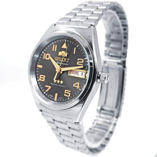 Relógio Orient Masculino Automático Com Ponteiros Dourados
