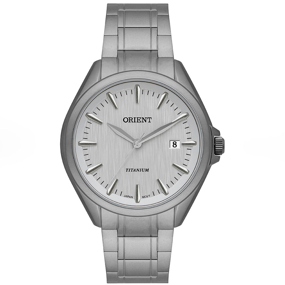 relógio orient masculino prata