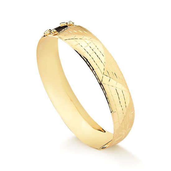 bracelete oval ouro 18k pirâmide quéfren