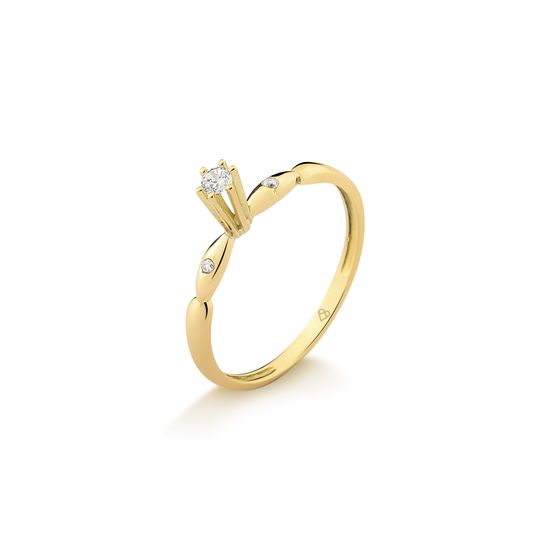 Anel-Feminino-Solitario-Em-Ouro-18k-Com-Zirconias