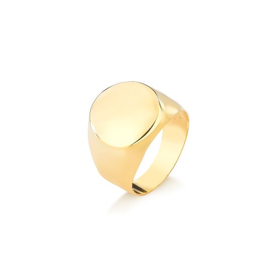 anel feminino em ouro 18k mindinho