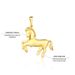 Detalhes Pingente Cavalo em Ouro 18k