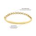 bracelete mizzelato para mulheres em ouro 18K