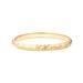 bracelete de ouro 18k para mulheres elegantes