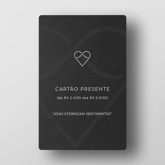 cartão presente fluiarte black