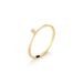 Anel Feminino Solitario Em Ouro 18k Com Diamante