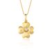 Pingente-Feminino-Trevo-Em-Ouro-18k-Com-Zirconia