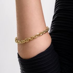 Pulseira-Feminina-com-Elos-Desquinados