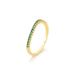 Anel-em-Ouro-18k-com-Detalhes-Cravejados-de-Zirconias-Verdes