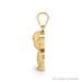 Berloque para Maes de Menino em Ouro 18k -Lado