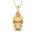 Pingente de Filha em Ouro 18k Amarelo - Frente