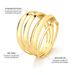 Detalhes do Anel Feminino em Ouro Amarelo