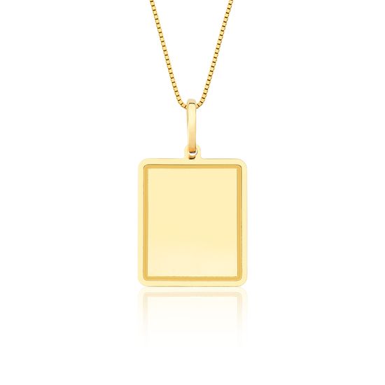 Pingente Personalizave -Em Ouro 18k