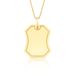Pingente para Personalizacao em Ouro 18k