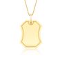 Pingente para Personalizacao em Ouro 18k