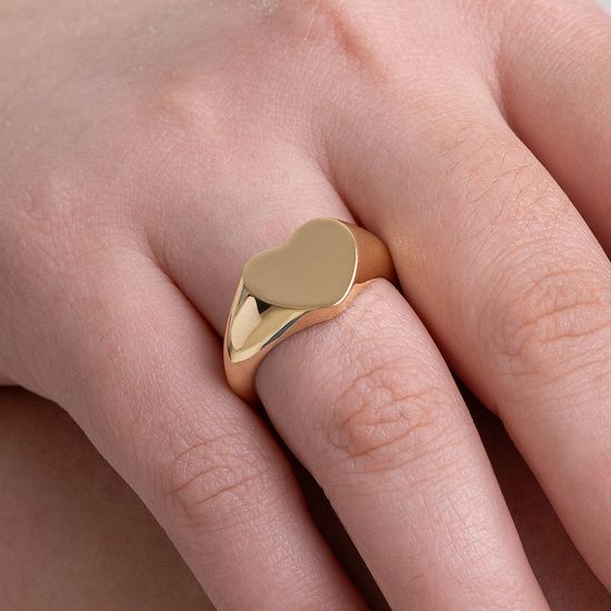 Anel-em-Forma-de-Coracao-de-Ouro-Amarelo-18k