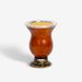 Cuia-para-Chimarrao-de-Material-Natural-com-Bocal-Largo-Feito-em-Prata-e-Ouro