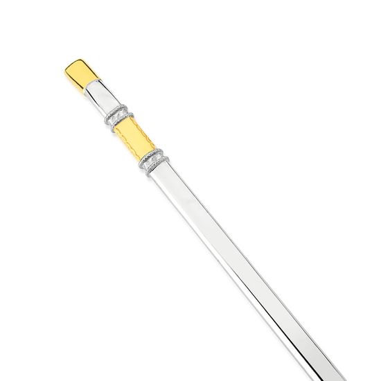 Bomba-para-Chimarrao-Cruz-Alta-em-Prata-e-Ouro-com-Cano-Chato-C17