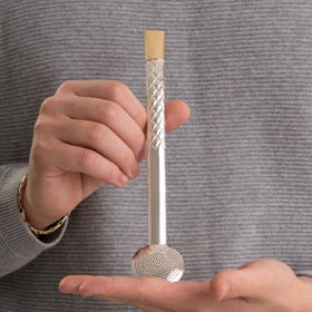 Bomba-para-Chimarrao-em-Prata-600-e-Biqueira-Banhada-a-Ouro-com-Textura