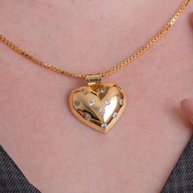 Pingente-de-Coracao-em-Ouro-com-Zirconias-Delicadas