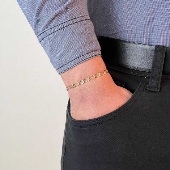 pulseira-masculina-grumet-leve-ouro-10k