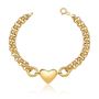 pulseira-portuguesa-dupla-em-ouro-18k-com-pingente-coracao