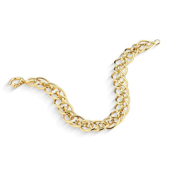 Pulseira-Ouro-18k-Design-Classico-de-Elos-Ovais