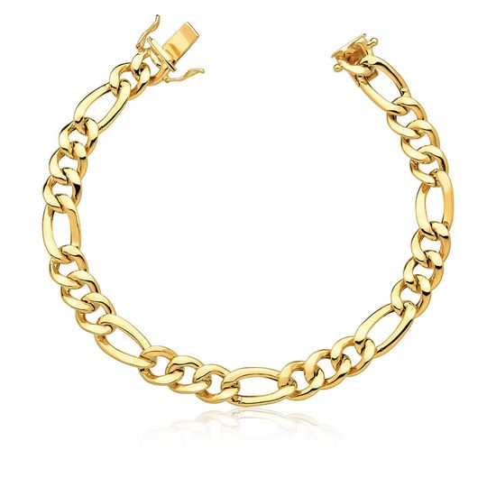 Pulseira-Figaro-em-Ouro-18k-Masculina-PN12-3-1-Fluiarte-Joias