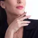 Anel-Feminino-Com-Diamantes-Estilo-Chuveiro-Em-Ouro